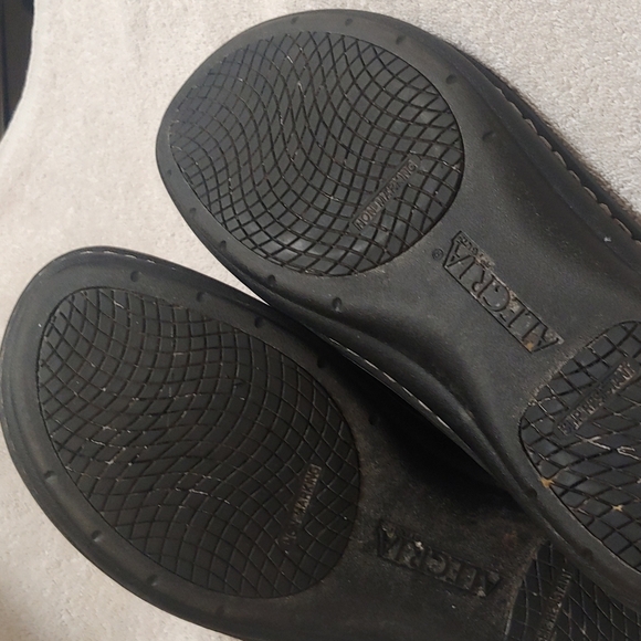 Alegria gray leather shoes mn. sz.46 - Picture 12 of 13